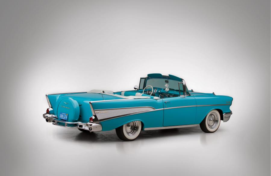  Chevrolet Bel Air Custom Convertible 1957 года  (фото 25 из 25)